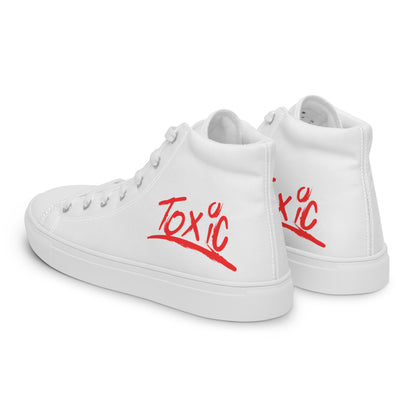 Toxic Men’s White High-Top Sneakers