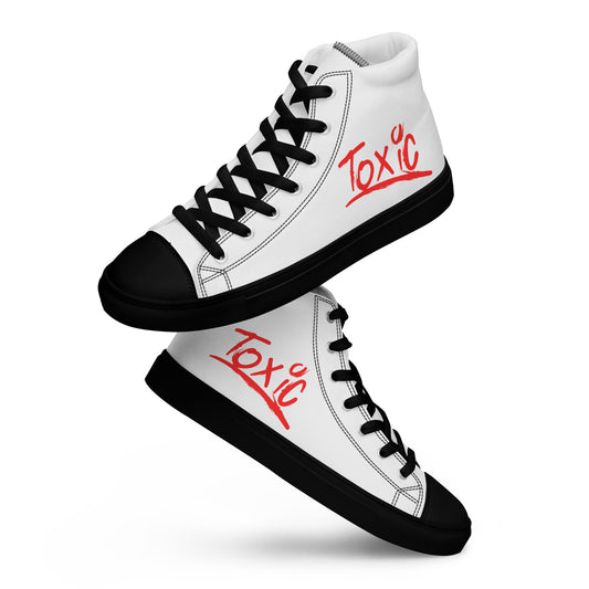 Toxic Women’s White High-Top Sneakers