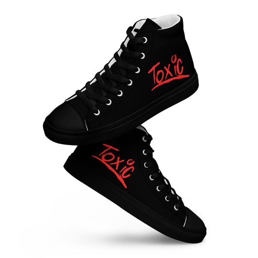 Toxic Women’s Black High-Top Sneakers