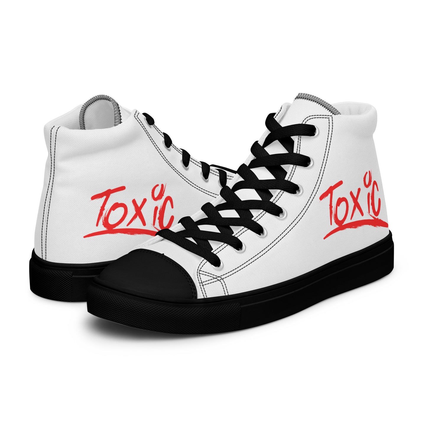 Toxic Women’s White High-Top Sneakers