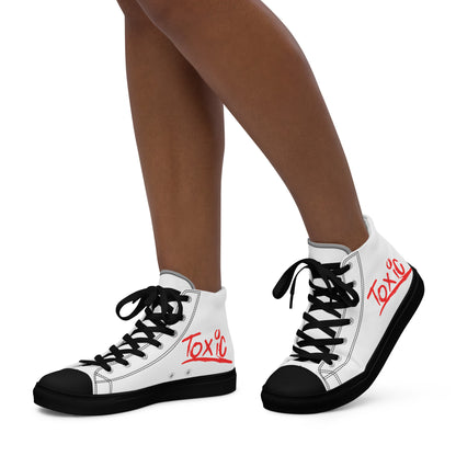 Toxic Women’s White High-Top Sneakers