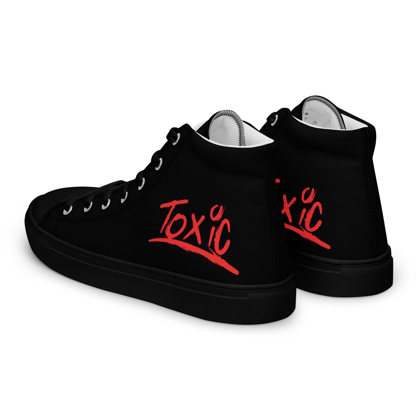 Toxic Women’s Black High-Top Sneakers