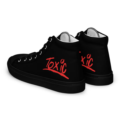 Toxic Women’s Black High-Top Sneakers