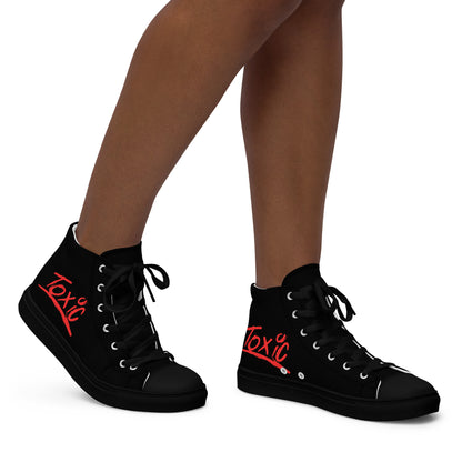 Toxic Women’s Black High-Top Sneakers