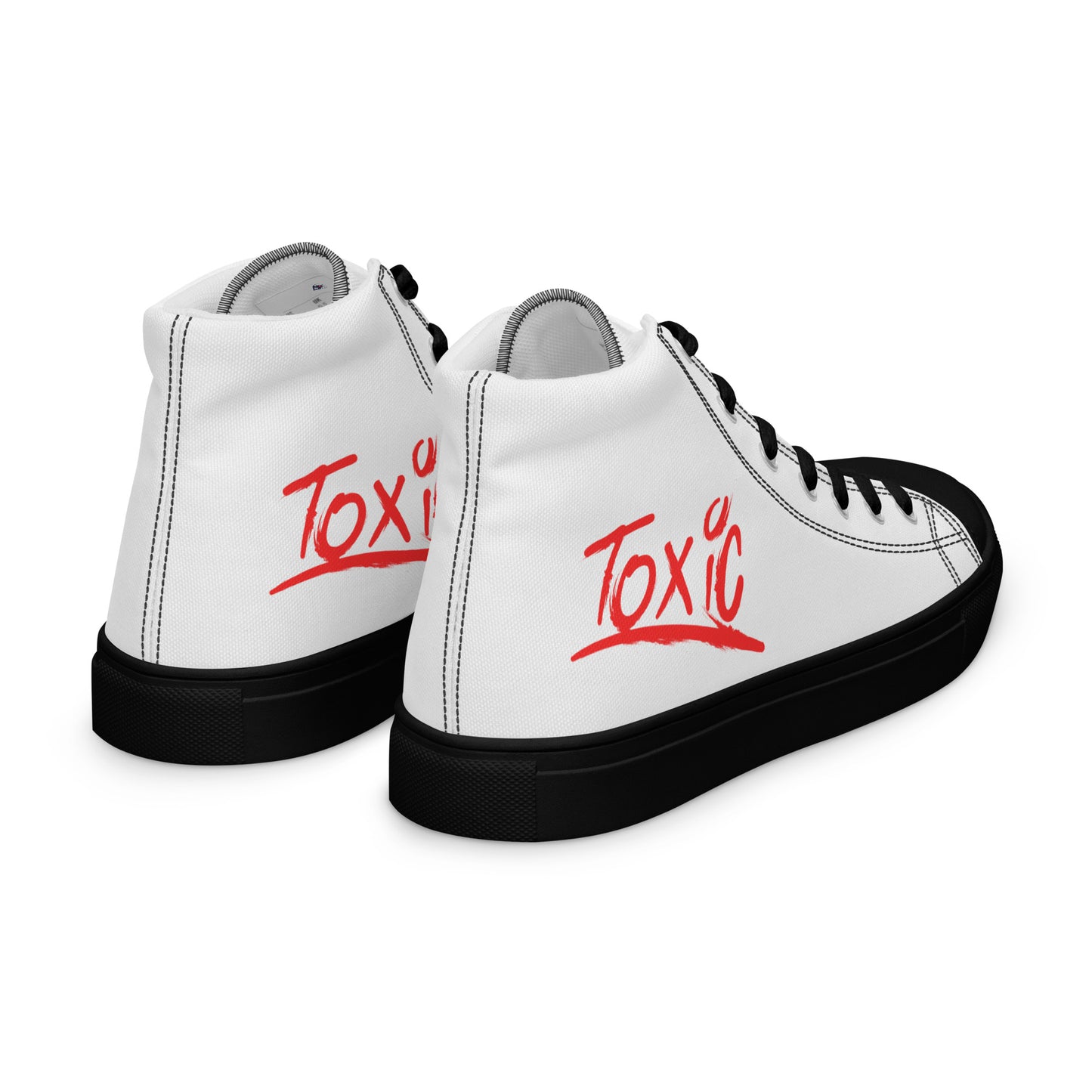 Toxic Women’s White High-Top Sneakers