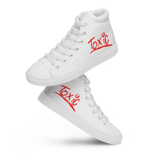 Toxic Women’s White High-Top Sneakers