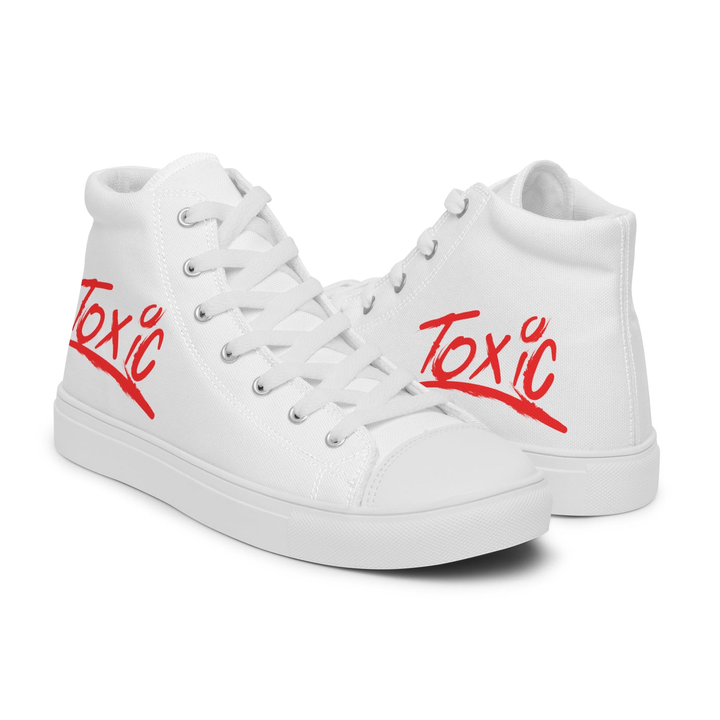 Toxic Women’s White High-Top Sneakers