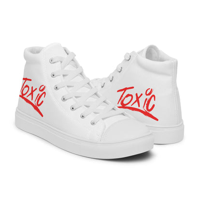 Toxic Women’s White High-Top Sneakers