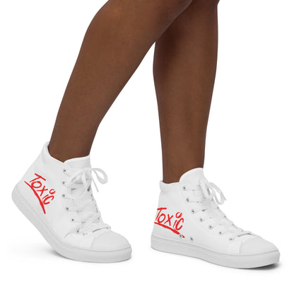 Toxic Women’s White High-Top Sneakers