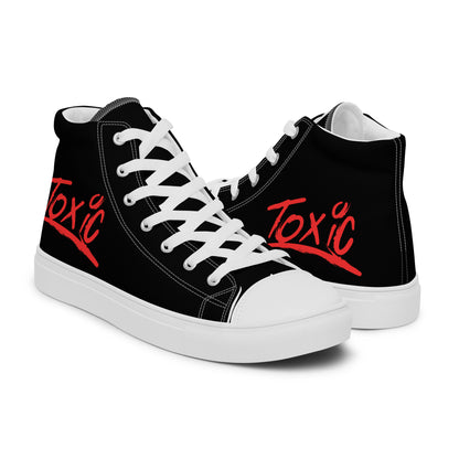 Toxic Women’s Black High-Top Sneakers