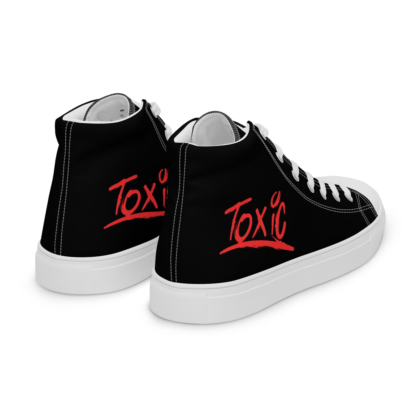 Toxic Women’s Black High-Top Sneakers